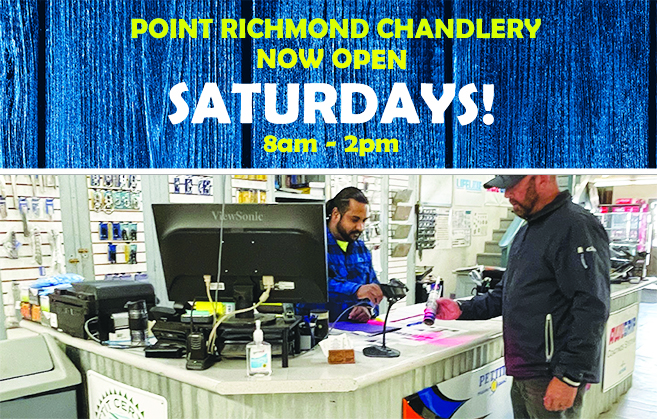Point Richmond Store Now Open Saturdays