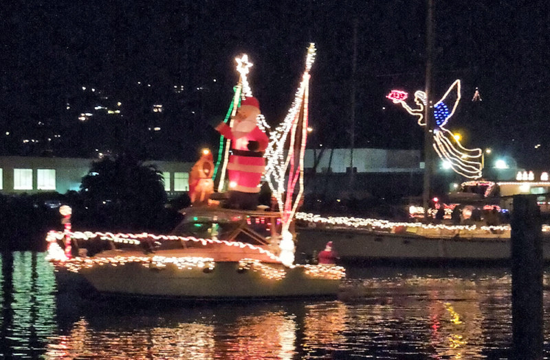 Lighted Boat Parade Preparation